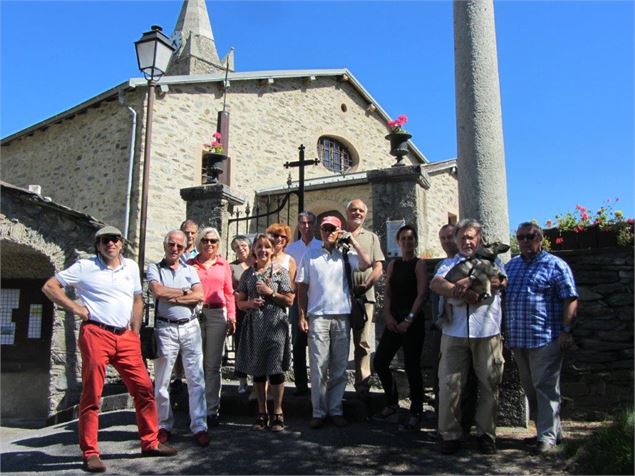 Eglise de Beaune St Michel de Maurienne visite de groupe avec Guide du Patrimoine Savoie Mont Blanc 