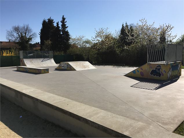 Skate park de Miribel - Dombes Côtière Tourisme