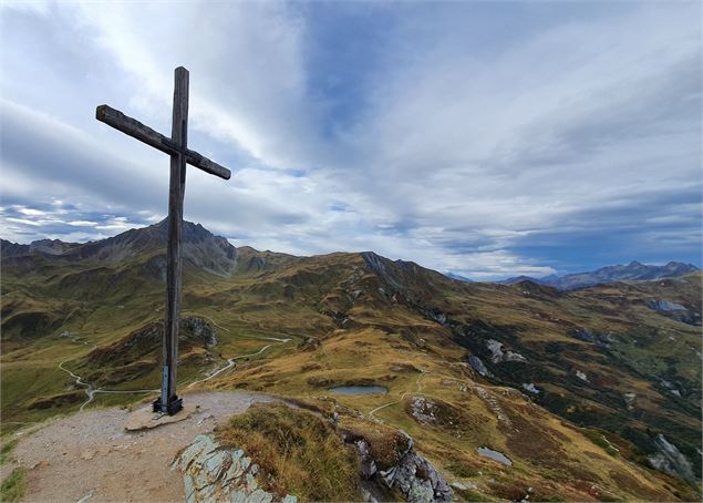 Croix du berger - automne - La Plagne Vallée