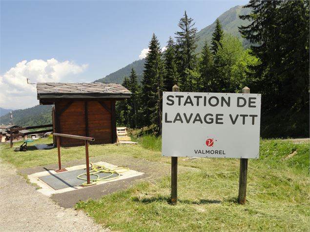Station de lavage VTT Valmorel - CCVA