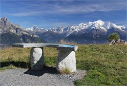 sentier pédestre : Le Tour des Belvédères du Mont-Blanc