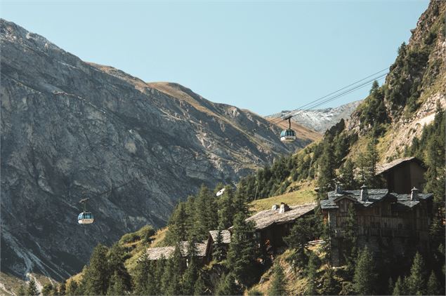 Télécabine de l'Olympique - randonnée jusqu'à la table d'orientation du sommet de Bellevarde - Val d