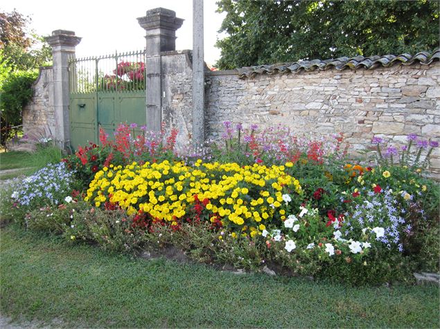 Fleurissement Reyssouze - Office de Tourisme Pays de Bâgé et de Pont-de-Vaux