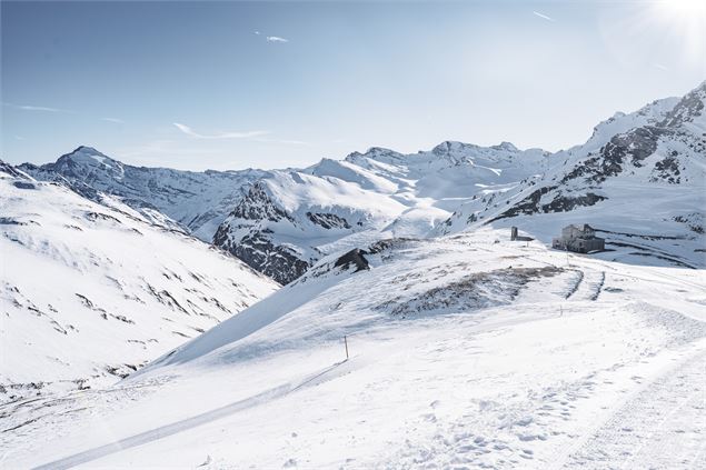 Direction le col de l'Iseran - Val d'Isère Téléphériques / Maxime Bouclier