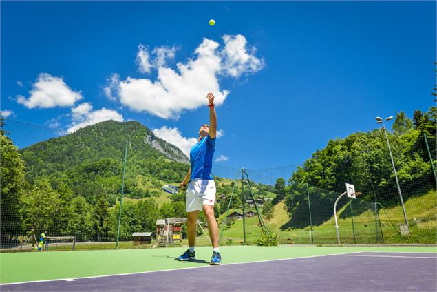 Terrain de Tennis à Flumet - David Machet