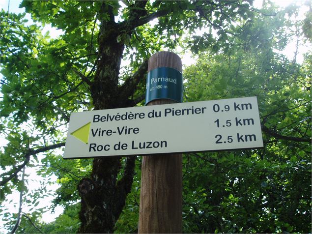 Sentier nature de Parnaux à Chavornay - Office de Tourisme Bugey Sud Grand Colombier