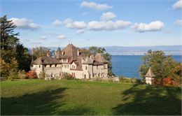 Château de Montjoux vue de la voie verte - Pierre Thiriet