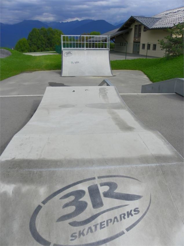 Piste de skate board - mairie de Combloux