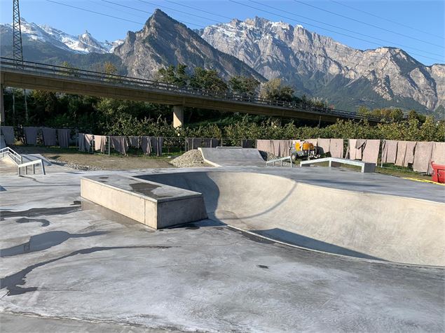 Construction du Skatepark - Flow'Riddes