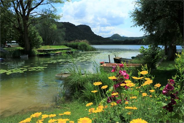 Le lac de Barterand - Office de tourisme Bugey Sud Grand Colombier