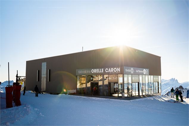 Gare d'arrivée de la télécabine Orelle Caron - L.Brochot - OT Val Thorens