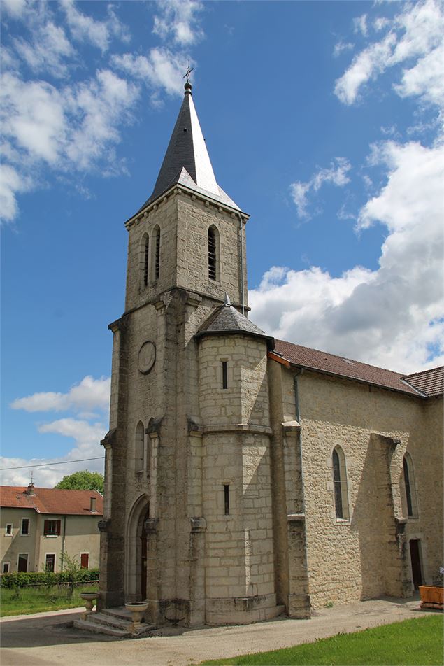 Eglise XIXe de Chamagnat - JBL