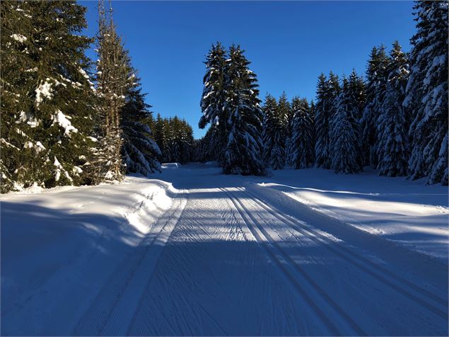 Piste de ski de fond de Lachat - © Valentin Rinaldi