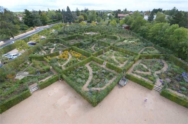 Les jardins du château - Mme Goureau