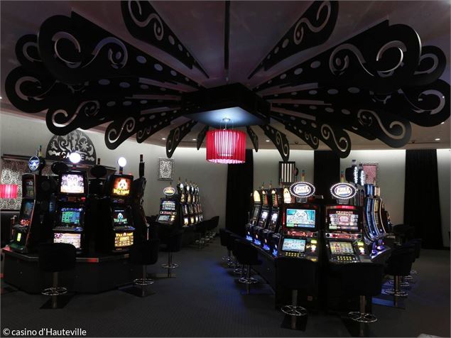 Machines à sous au Casino d'Hauteville