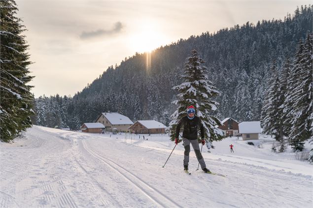 Ski de fond La Praille - HautBugeyAgglomération/SébastienBeaudon