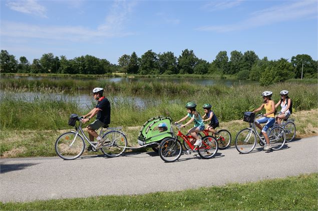 Circuit vélo au bord des étangs - Daniel Gillet