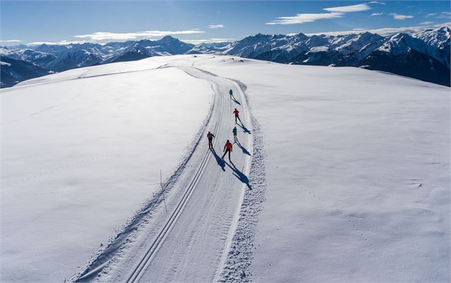 Ski de fond piste du Carrolet - Maison de la Montagne de Nâves
