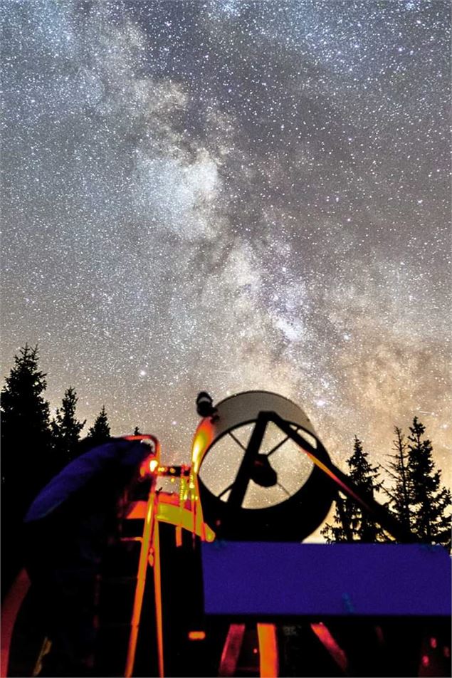 télescope - association Mont-d'Arbois astronomie