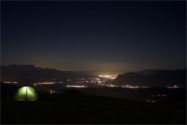 Val Pelouse de nuit - OT Coeur de Savoie