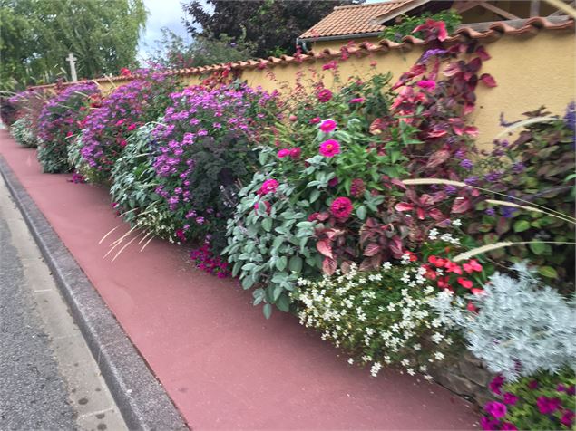 Fleurissement à Saint Vulbas - Ville de Divonne les Bains