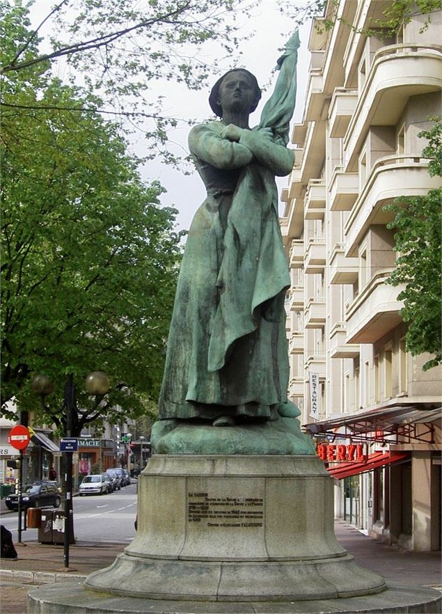 Statue La Sasson, Chambéry - Christine Haas