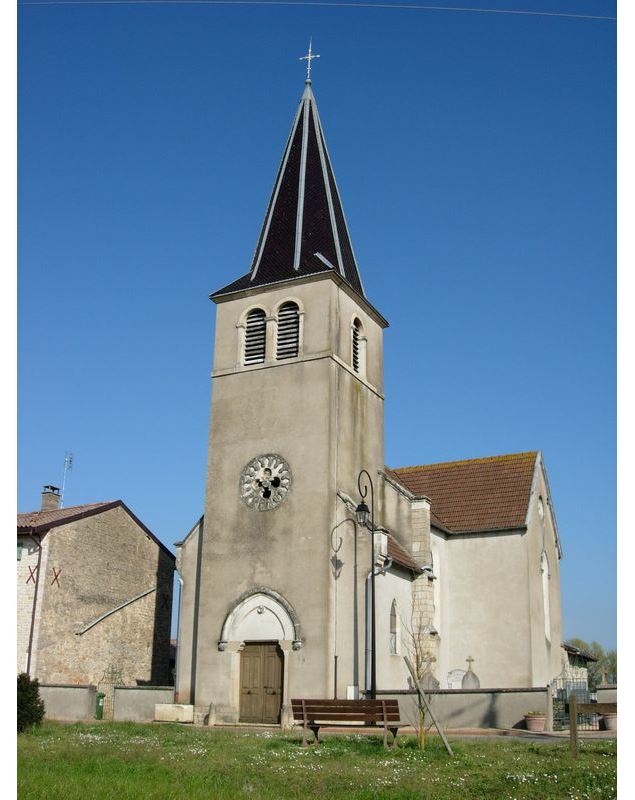 L'église de Feillens - Office de Tourisme du Pays-de-Bâgé et de Pont-de-Vaux