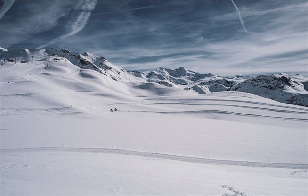 vue montagne - Val d'Isère Téléphériques / Maxime Bouclier