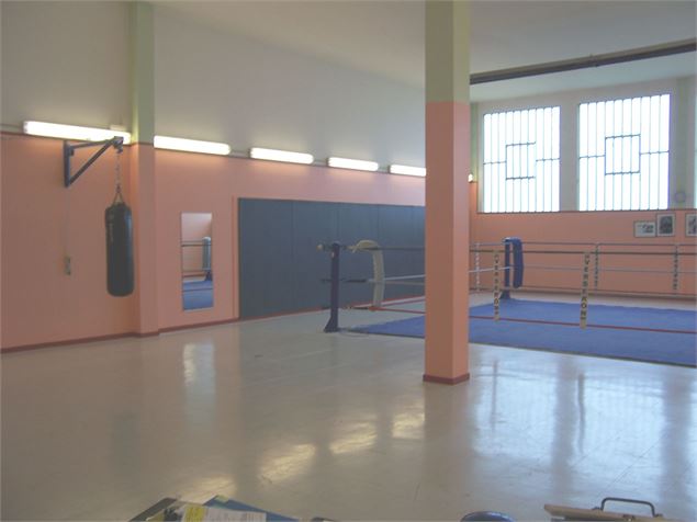 Salle de boxe
