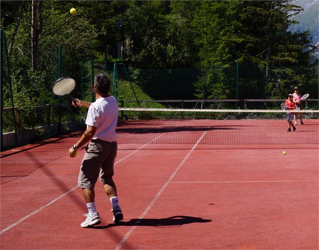 Terrains de tennis de Val Cenis Lanslevillard - HMVT