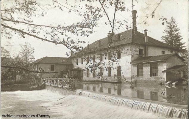 Cartonnerie Aussedat-Mercier à Chevênes, vue d’ensemble - Ville d'Annecy