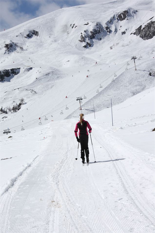 La Toussuire ski de fond - @Cliclacphotos