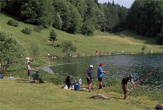Pêche lac Genin - Pascale Godet