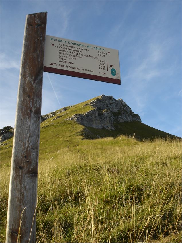 Depuis le Col de la Cochette, accès au Mont Colombier par l'arête sud - Grand Chambéry Alpes Tourism