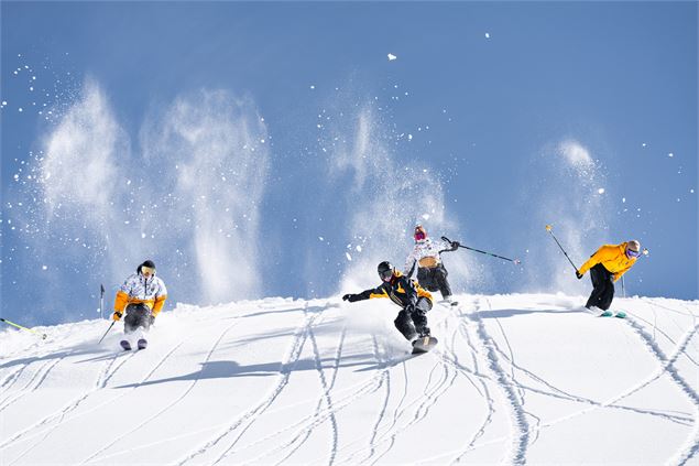 Skieur Les Arcs/Peisey-Vallandry - Merci l'agence