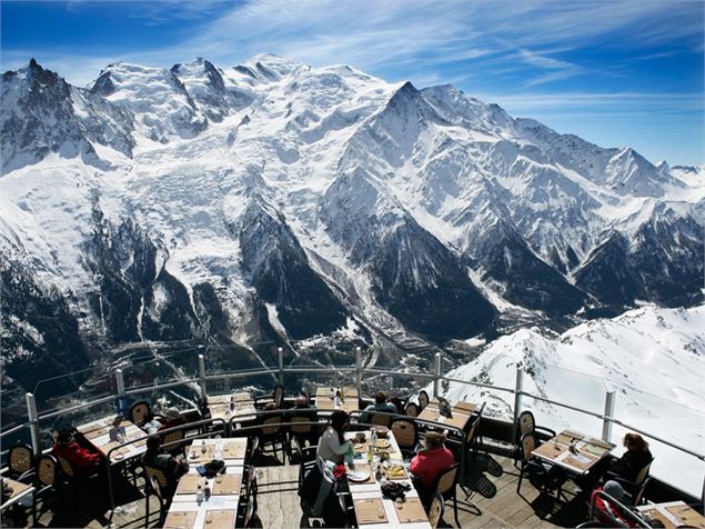 Restaurant panoramique du Brévent- hiver - OTVCMB