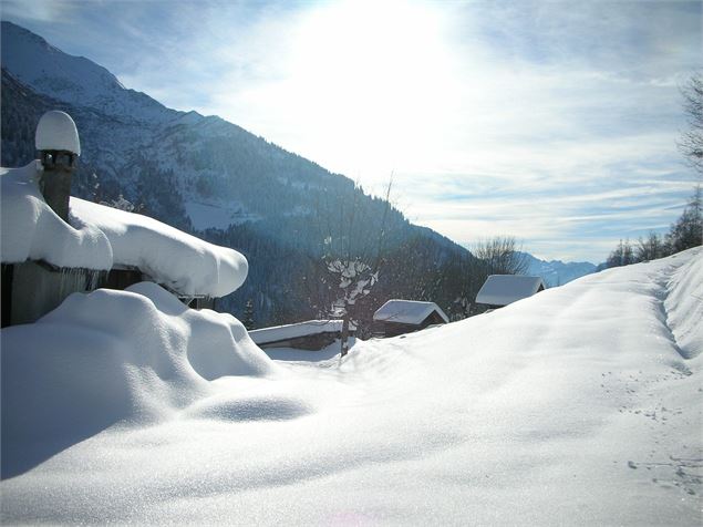 Tioulévé sous la neige - OT Porte de Maurienne