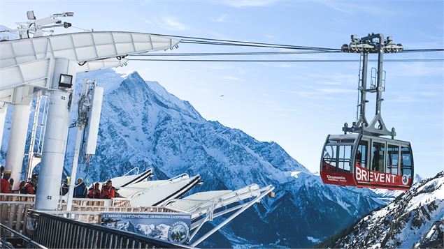 Téléphérique du Brévent - OT Vallée de Chamonix-Mont-Blanc