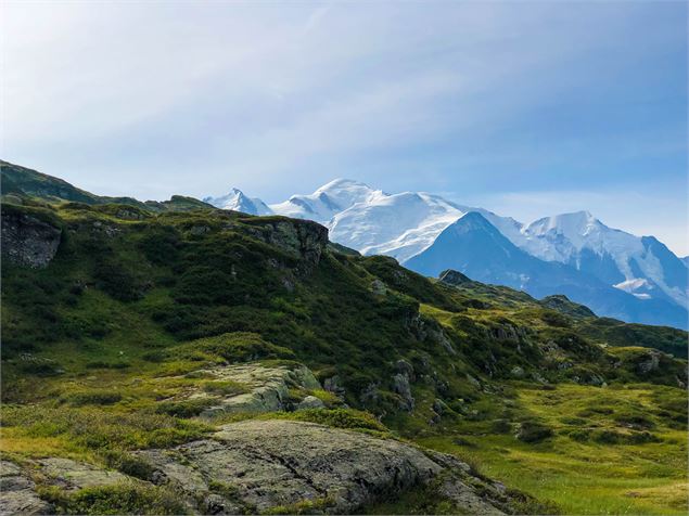 Vue depuis Pormenaz - OT Vallée de Chamonix-Mont-Blanc