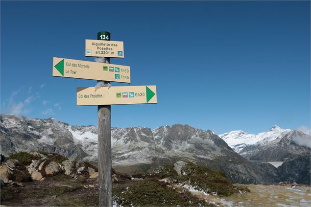 Panneau - OT Vallée de Chamonix Mont Blanc