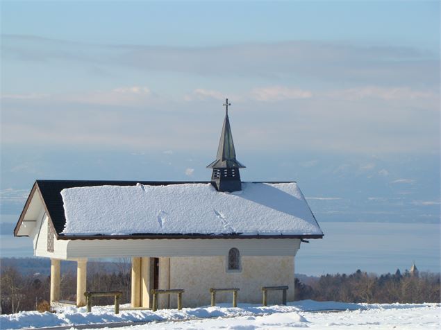 Chapelle de Champeillant en hiver - LongIsland/CCPEVA