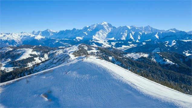 Panorama 360 sur le Mont-Blanc depuis la tête du Torraz à la Giettaz - Soren Rickards