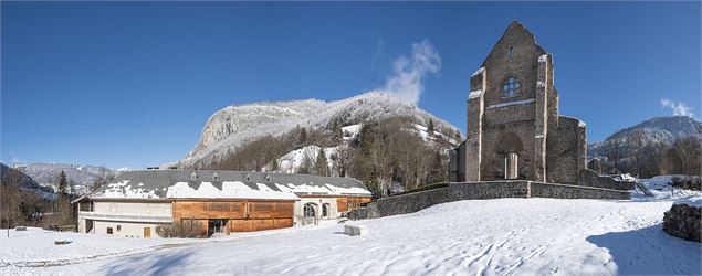 Le domaine en hiver - Yvan Tisseyre/OT Vallée d'Aulps
