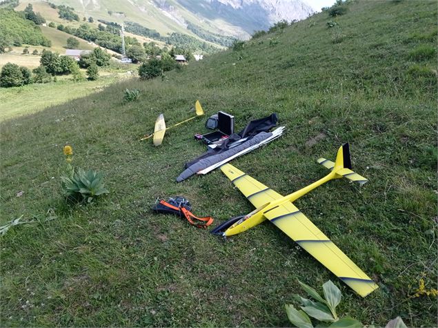 Planeur au Col du Mollard - François Bonnet