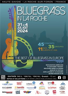 19e Festival Bluegrass in La Roche - Roch'Evènements