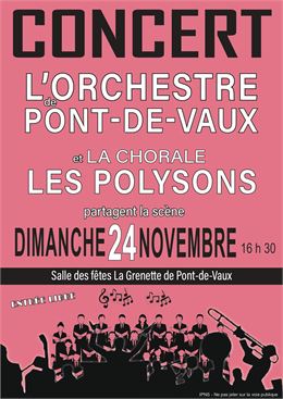 Affiche - Orchestre de Pont-de-Vaux