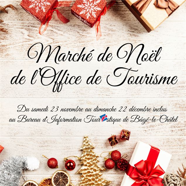 Marché de Noël - Office de Tourisme Pays de Bâgé et de Pont-de-Vaux