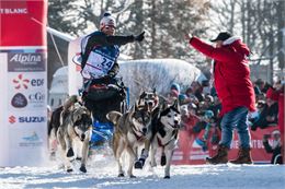 La Grande Odyssée - arrivée course - Benoit Diacre