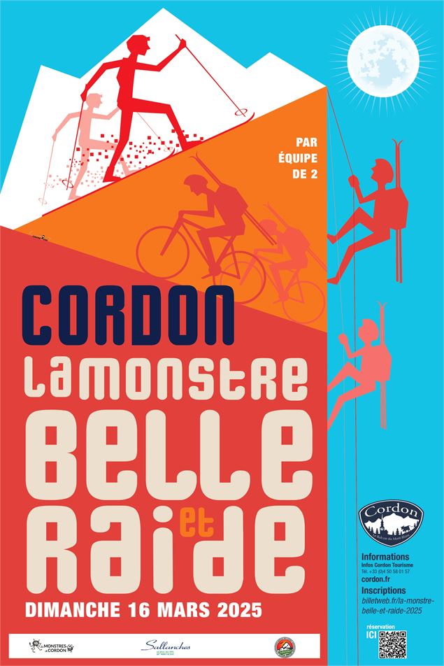 Course de ski alpinisme - La monstre Belle et Raide_Cordon - Contrefish