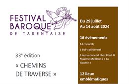 Affiche festival baroque - Association Musique et patrimoine